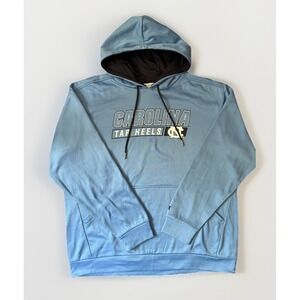 University Of North Carolina Tar Heels Hoodie Men XL Blue Champion Sweatshirt